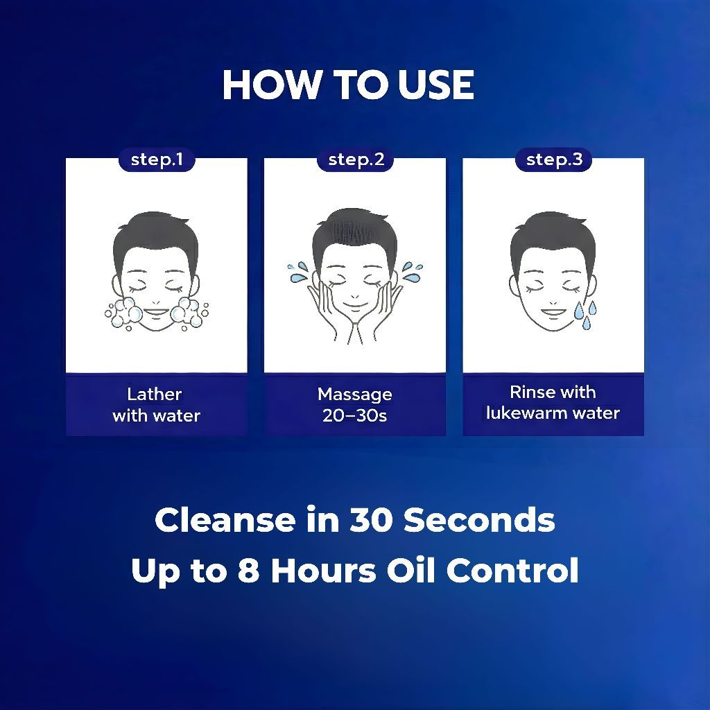 NavyX OilZero Acne Cleanser 80ml