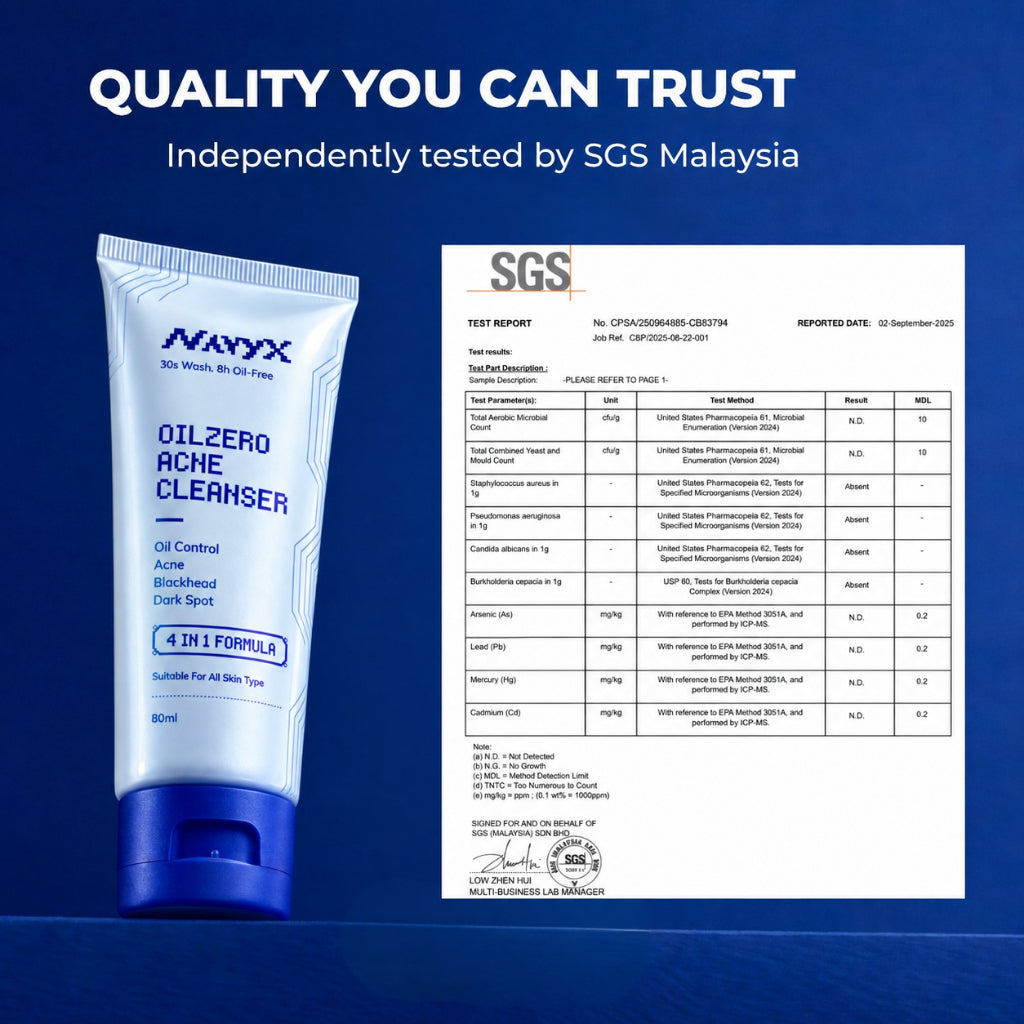 NavyX OilZero Acne Cleanser 80ml